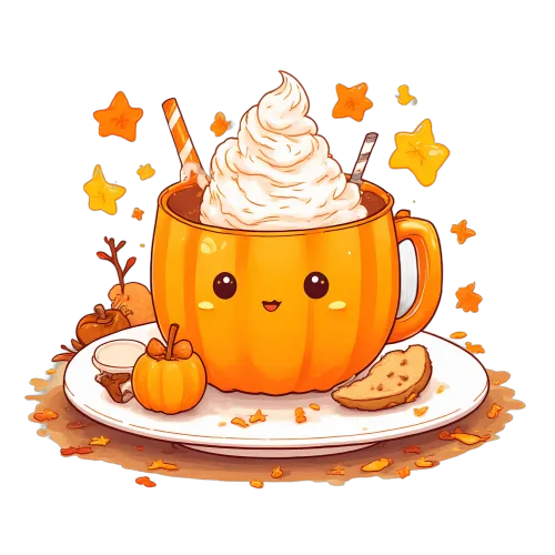 Pumpkin Spice Latte T-Shirts Design | Cozy Fall Vibes