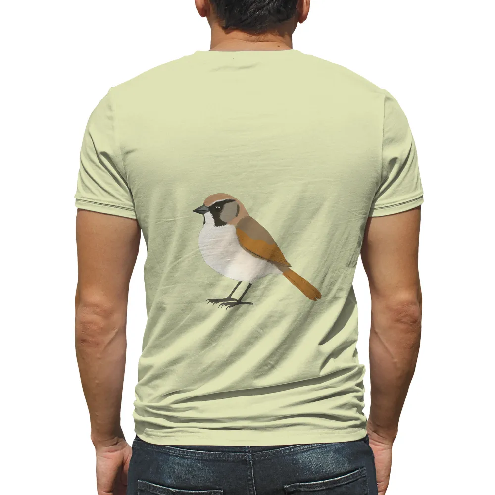 T-Shirts Design: Melody the Bird - A Tribute to Nature and Hope|hope trip shirt