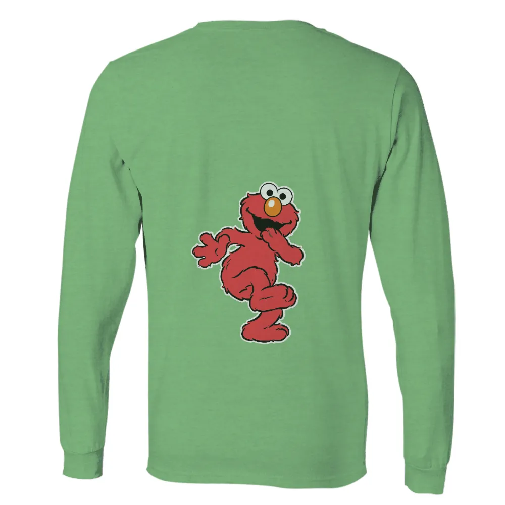 Elmo TShirt Design: Cheerful and Playful Pop Culture Icon|amazon red nose day t shirts