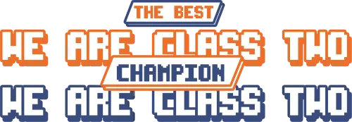 T-Shirts Custom: WE ARE CLASS CHAMPION - Sports, Friendship, Pixel Art