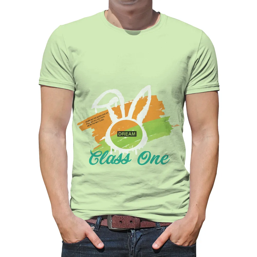 Graphic Tees: Dream Big with Class One's Inspirational Design|t shirt tunic pattern