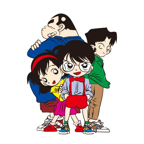 Detective Conan Custom T-Shirts: Celebrate Friendship and Adventure with Vibrant Anime Design