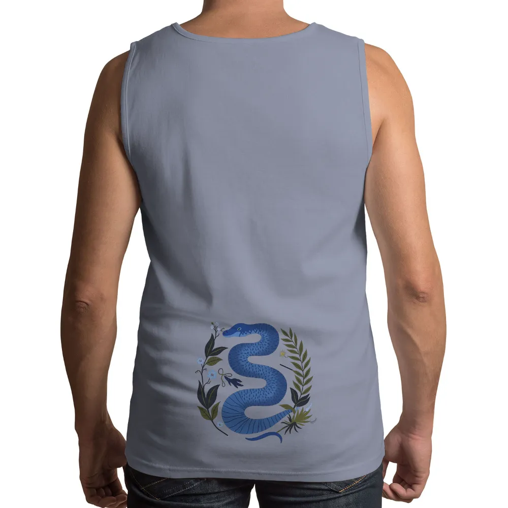 Custom T-Shirt Printing: Nature's Serpent - Artistic Design| intricate scales