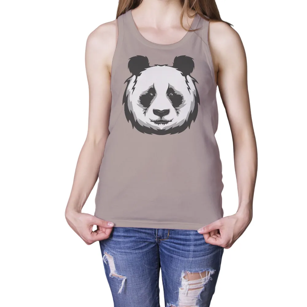 TShirt Printing: Panda Peace - Artistic Design|outing shirt design