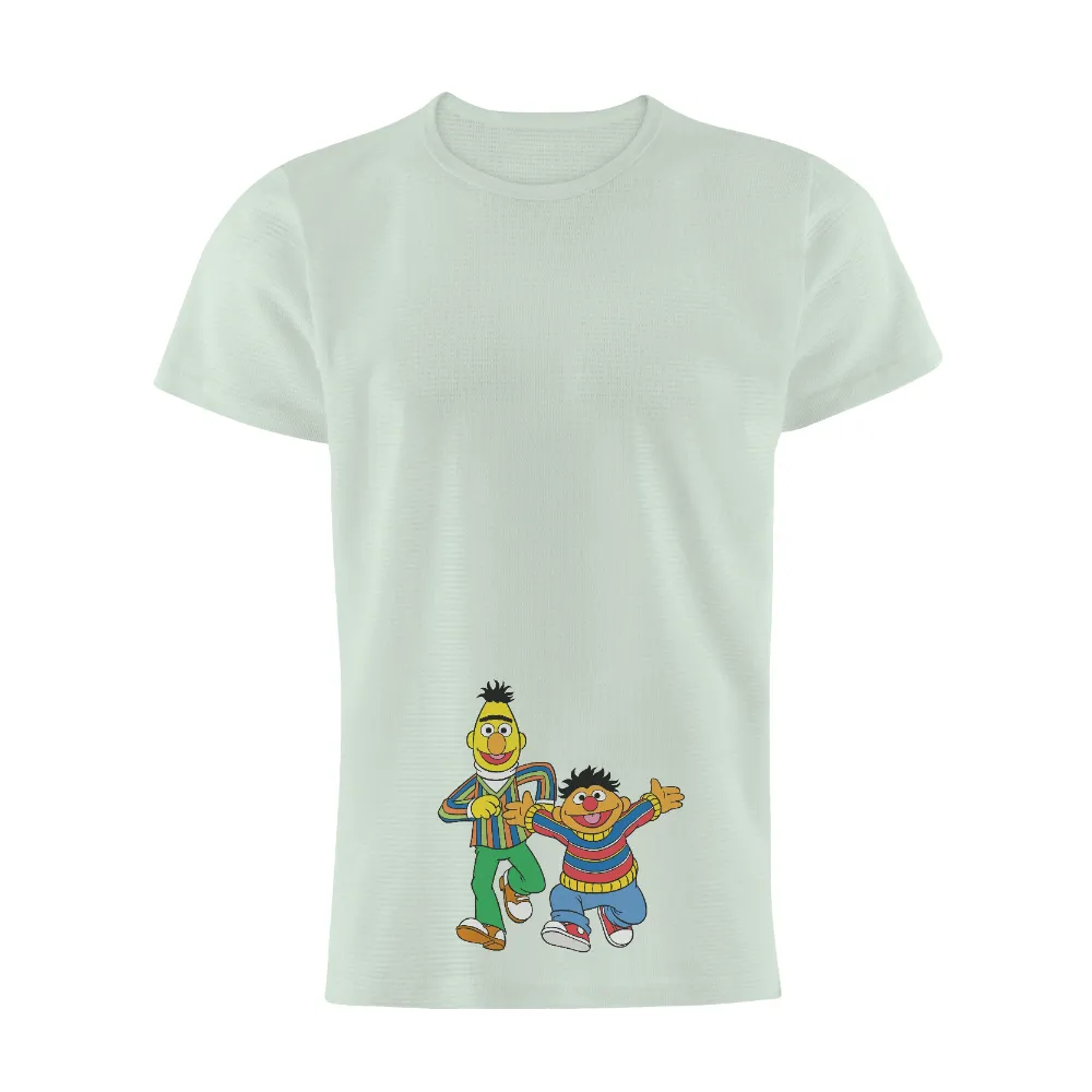 Bert and Ernie: Vintage Friendship Graphic Tees|80s vintage tshirts