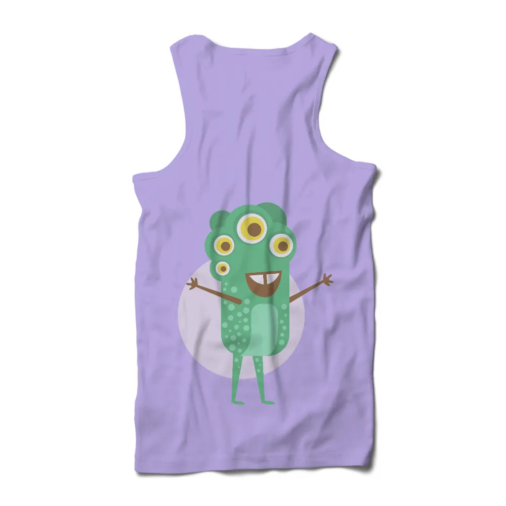 Graphic Tees: Bloop the Friendly Monster - Whimsical Joy|happy fathers day dog shirt