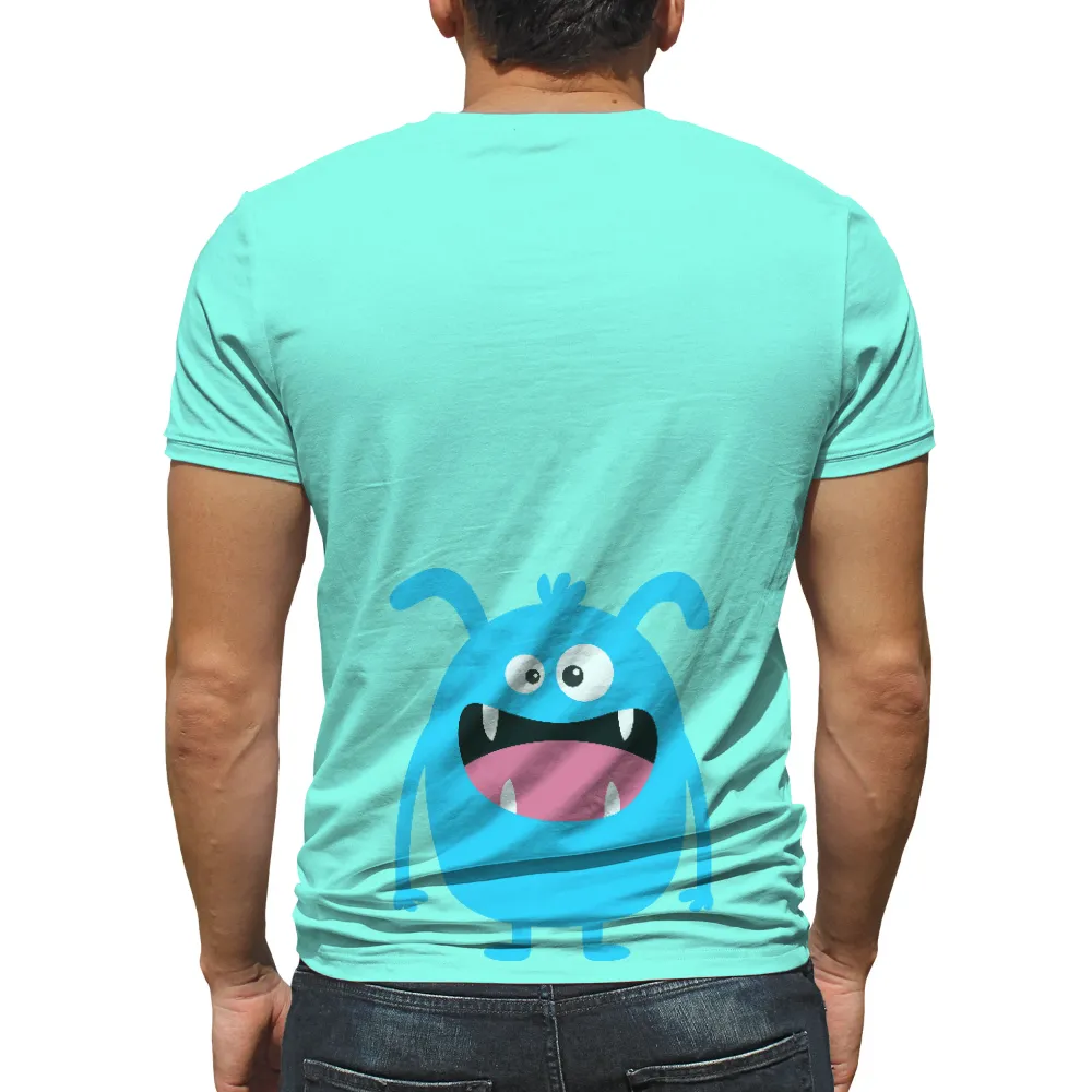 Tee Shirt Printing: Spread Joy with Bloop the Blue Monster|happy mothers day dog shirt