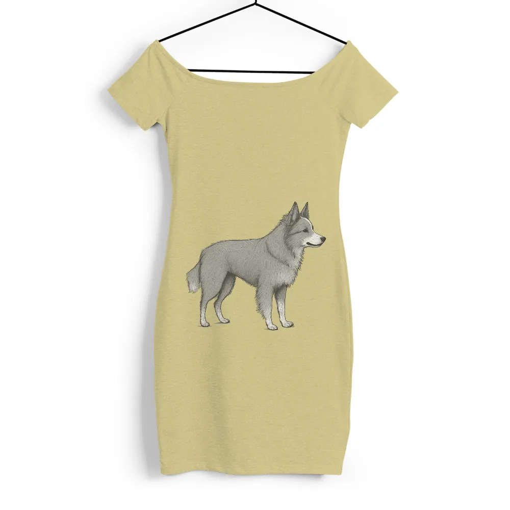 Shirts Graphic Tees: Luna - The Guardian Dog|women's running shirts sun protection