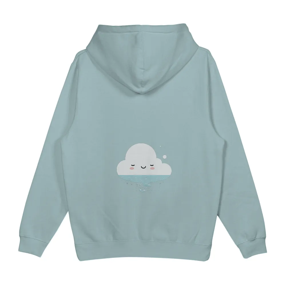 Custom T-Shirt Printing: Misty the Serene Cloud|t shirt painting on nature