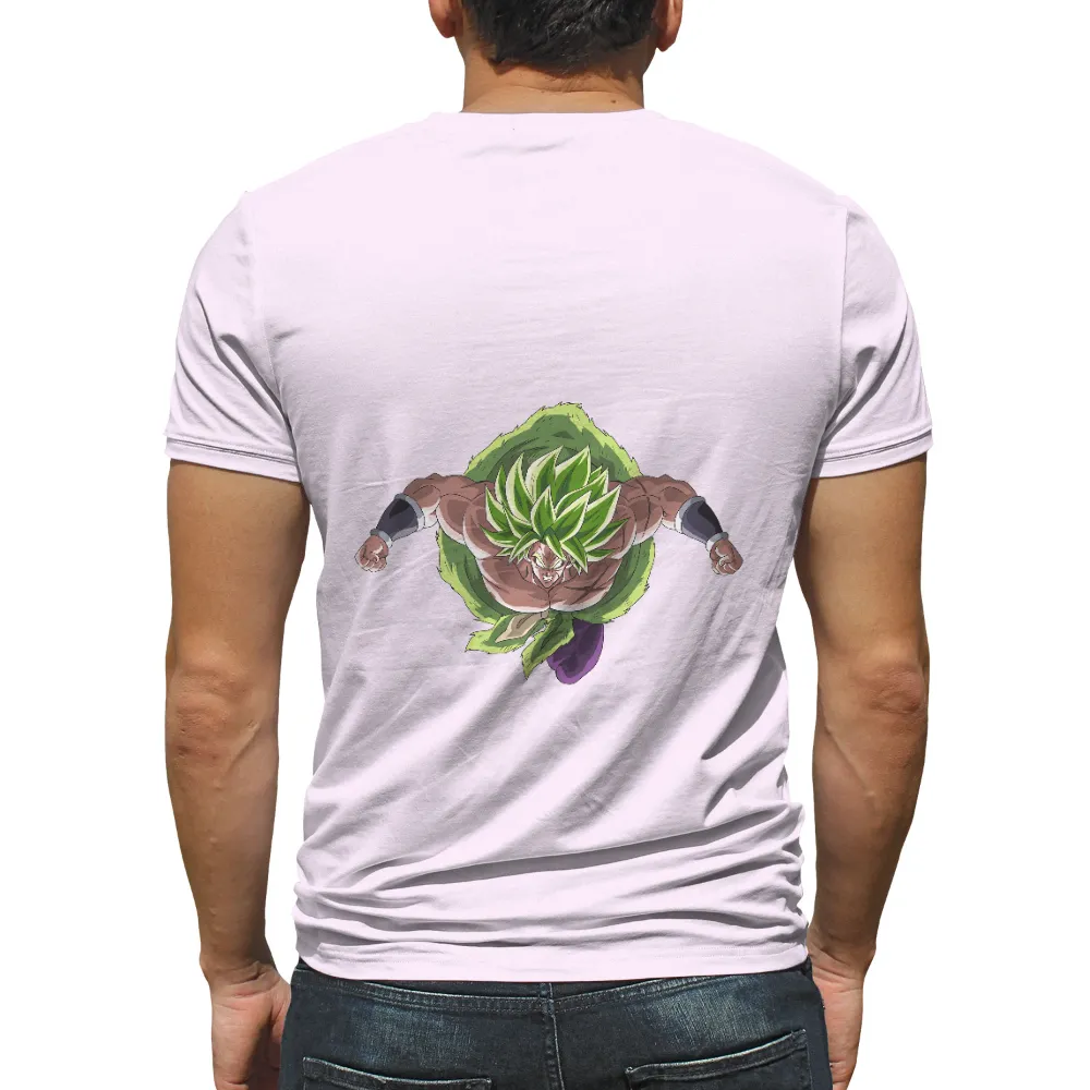 Customized Tee Shirts: Broly, the Legendary Super Saiyan|selfish with my time and energy shirt