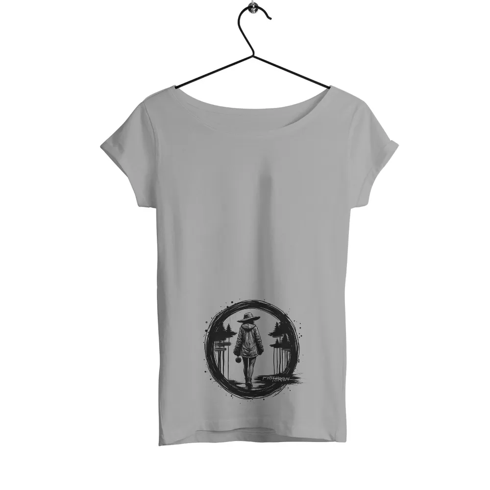 Customized Tee Shirts: The Wanderer's Solitary Journey|ganpati t shirt pattern design 2020