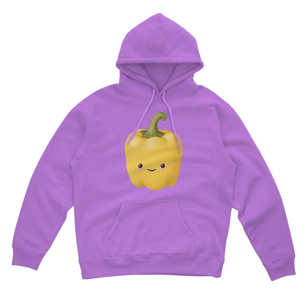 T-Shirts Pattern: Sunny the Yellow Bell Pepper - Cheerful and Quirky Design|cute t shirt roblox black