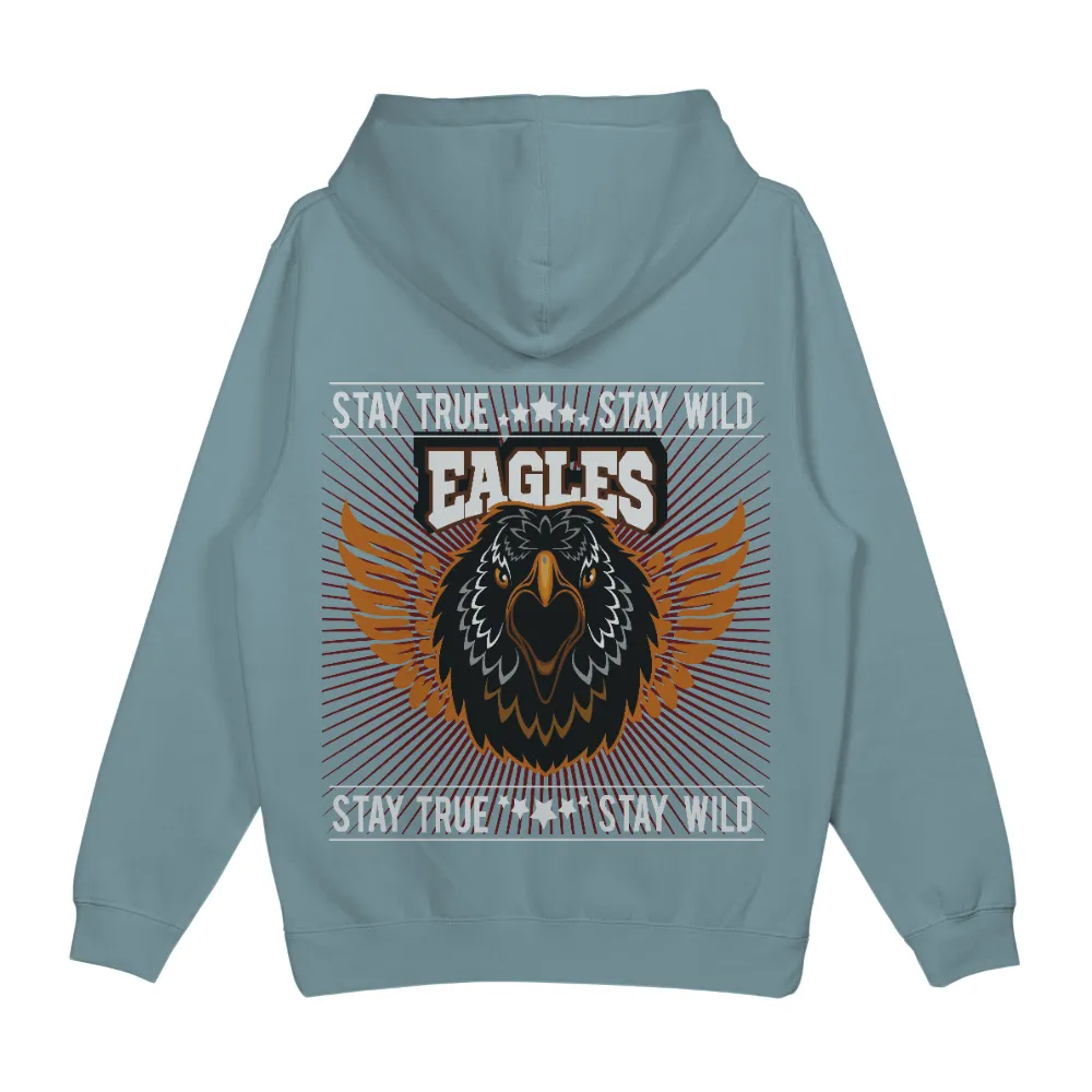 Custom T-Shirt Printing: Stay True, Stay Wild Eagle Design|kar l art de l automobile fancy cars t shirt