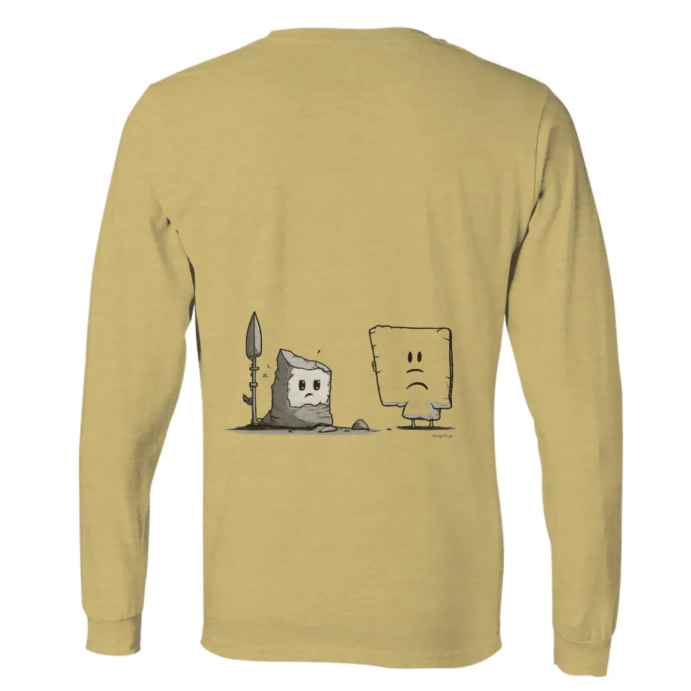 T-Shirts Pattern: Sad Friends in Blankets and Spears|tee shirt blanket pattern