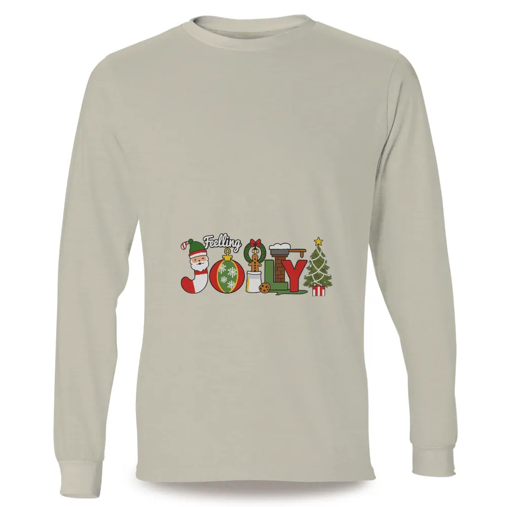 TShirt Printing: Feeling Jolly - Christmas Spirit| chimney