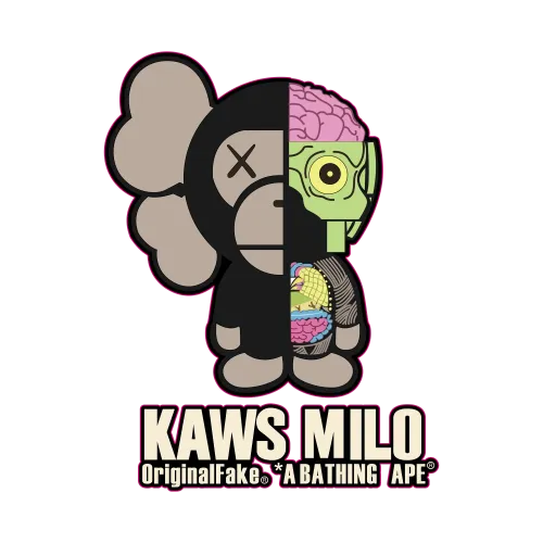 T-Shirts Pattern: KAWS x Milo - A Blend of Innocence and Complexity