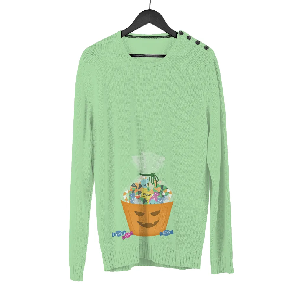 Trick-or-Treat TShirt Printing: Halloween Candy Bucket Design|fun squad t shirt youtube