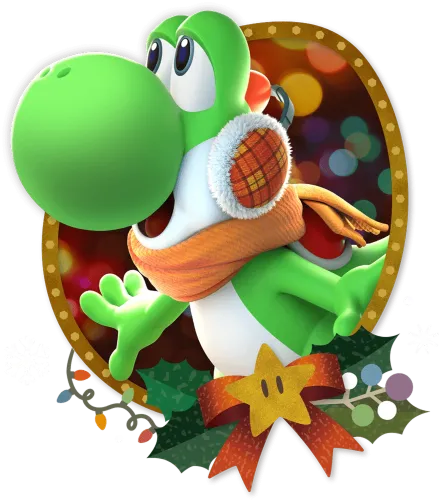 Tee Shirt Printing: Yoshi's Festive Holiday Spirit