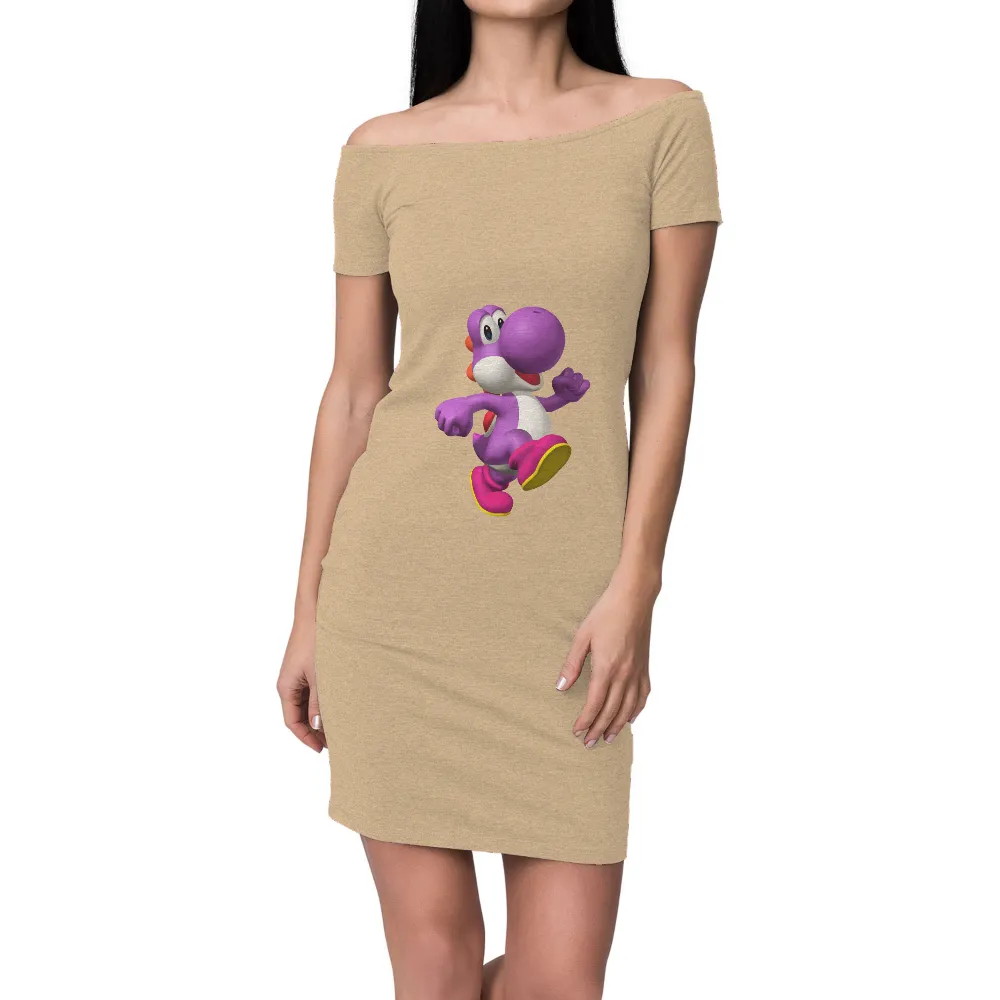 Tee Shirts Printed: Yoshi Adventure - Gaming T-Shirt|t shirt roblox purple