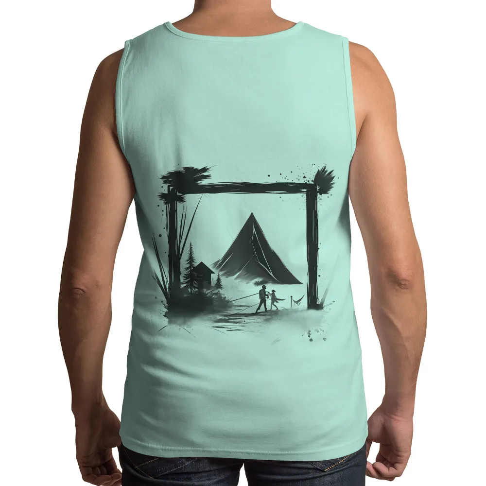 Tee Shirt Printing: Nighttime Adventure in the Forest|pirate hawaiian shirt night