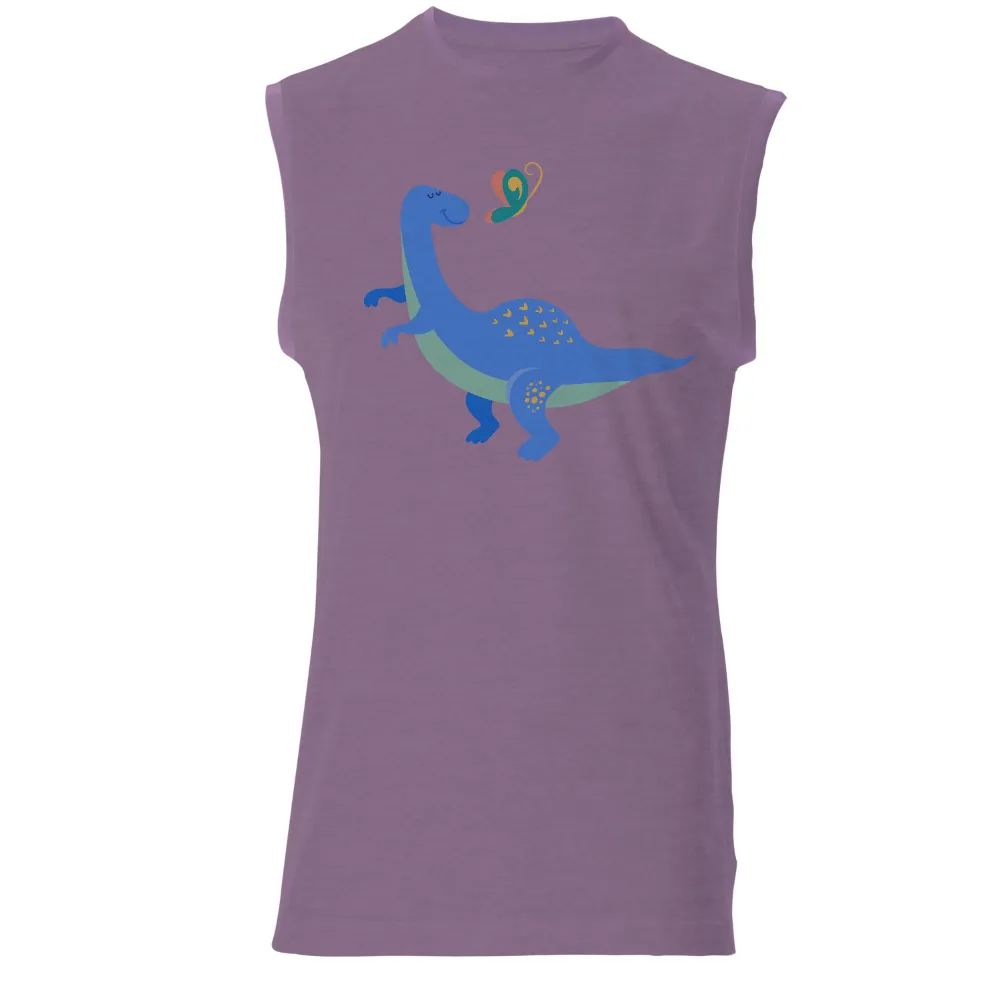 Tee Shirt Printing: Dino and Flutter's Whimsical Friendship|butterfly crop shirt