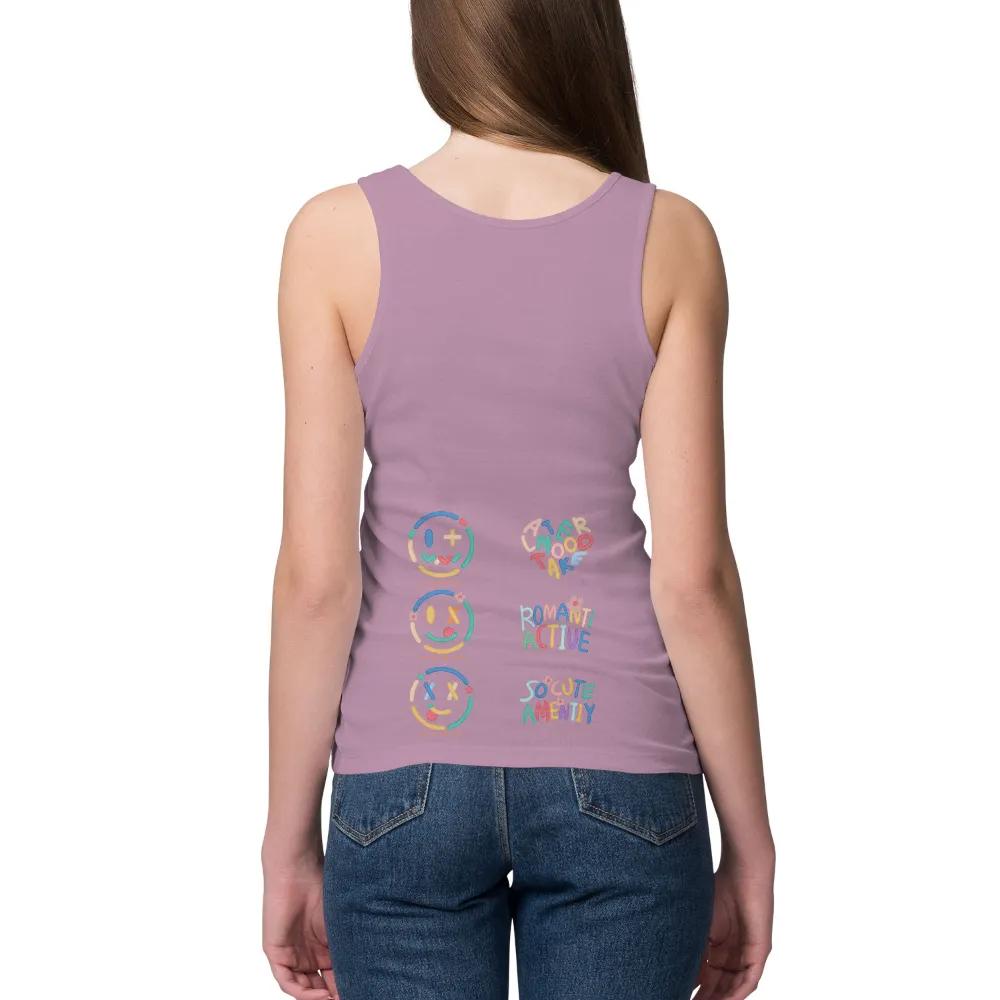 Graphic Tees: Express Your Mood with Cute Emoji Designs|music art love happiness t shirt