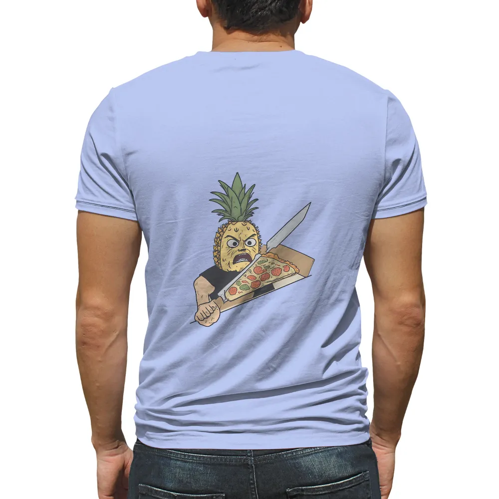 Pineapple Killer: Horror Meets Humor in Shirts Graphic Tees| Black background