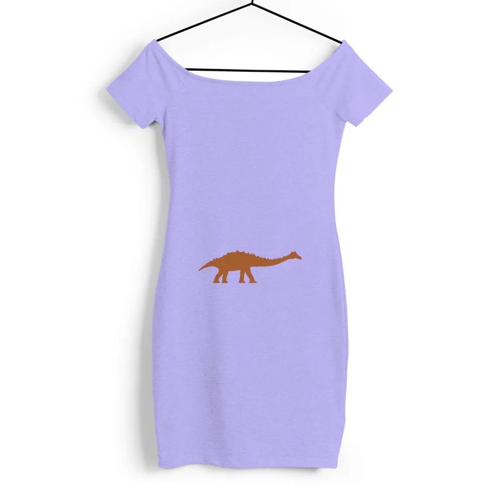 Stegosaurus Silhouette: A Blend of Vintage and Modern T-Shirt Printing|4th of july dinosaur shirt