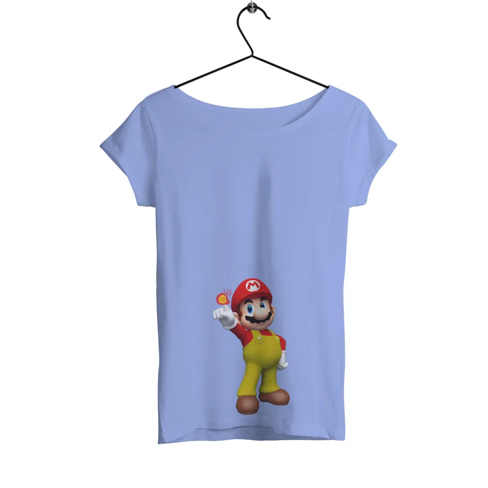 T-Shirt Printing: Mario Adventure - Video Games, Retro, Nostalgia|retro nba player t shirts