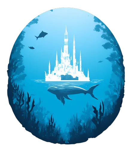 Customized Tee Shirts: Explore the Enchanting Underwater Castle