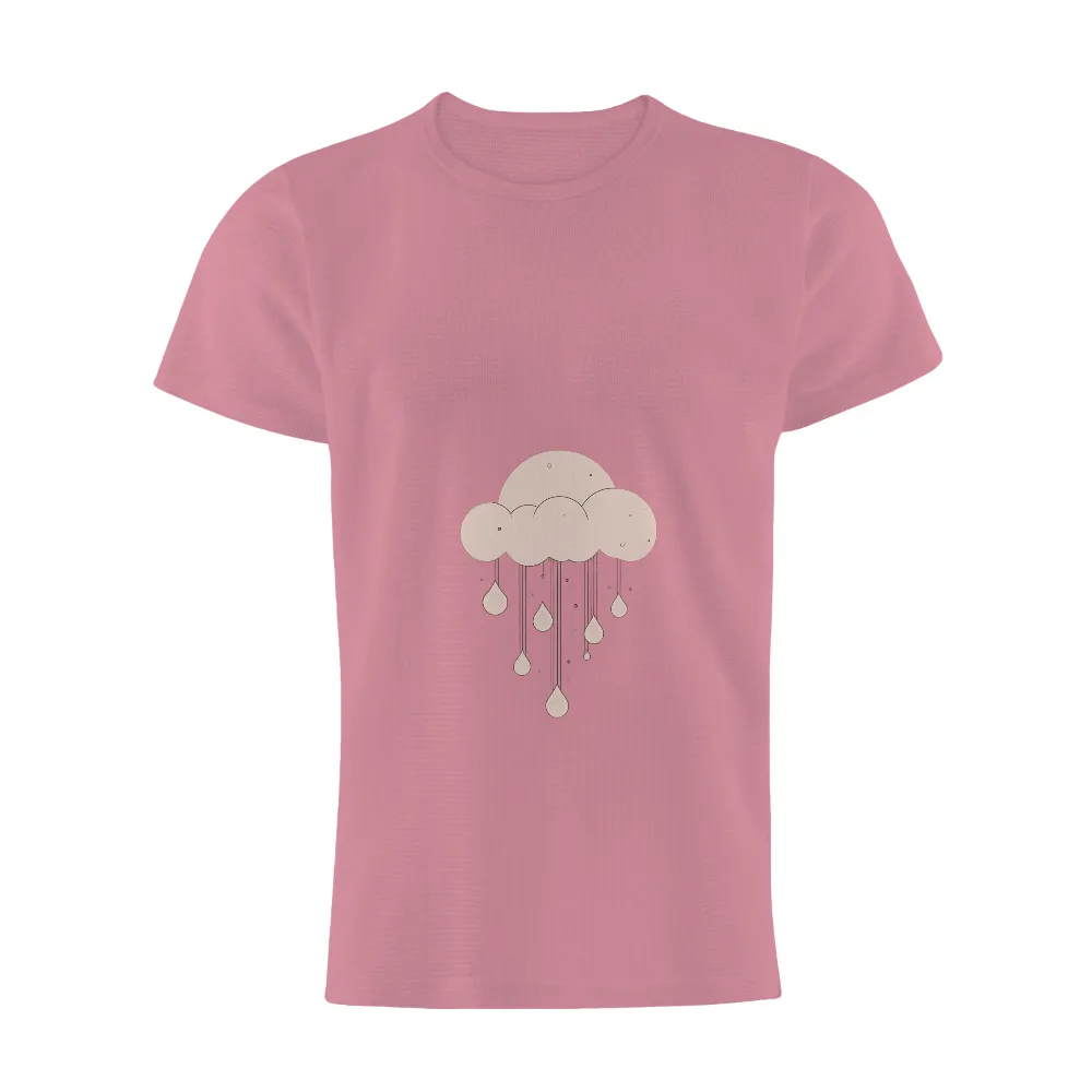 T-Shirts Pattern: Whisp's Journey Through Raindrops|no rain no rainbow t shirt