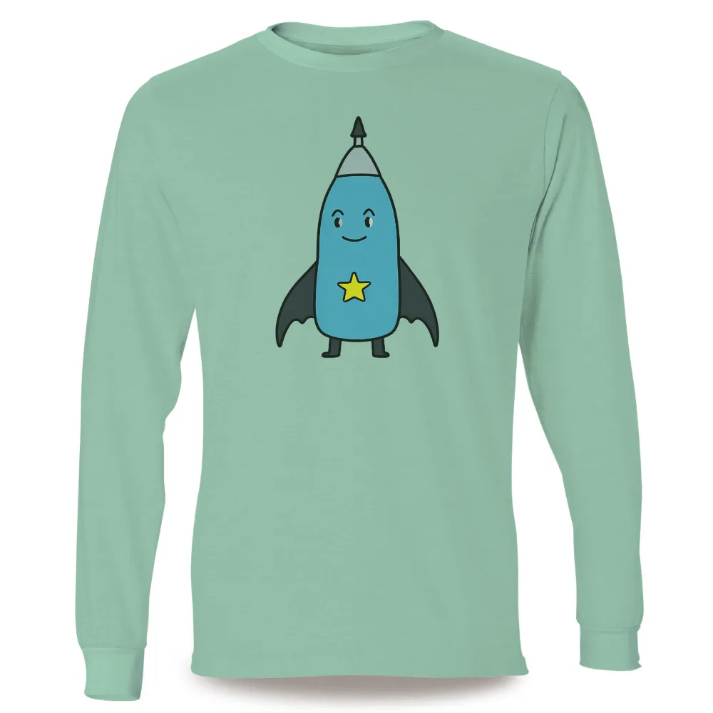 Whimsical Rocket: T-Shirts Pattern Inspired by Space Adventure|space jam lakers shirt