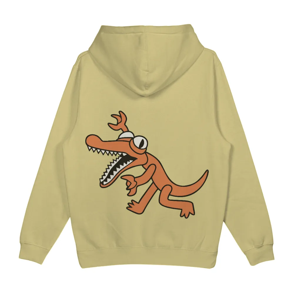 Custom T-Shirt Printing: Whimsical Dragon-Lizard Adventure|all white t shirt roblox