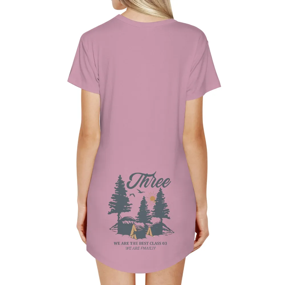 Custom Tee Shirts: Camping Adventures with Friends and Family|matching family easter shirts