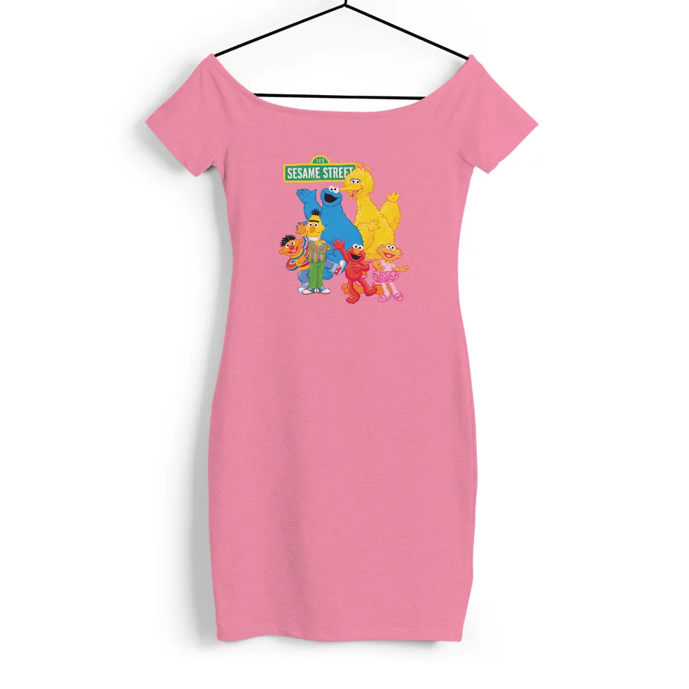 Custom Tee Shirts: Sesame Street Characters Spread Joy|capitalist nostalgia shirt