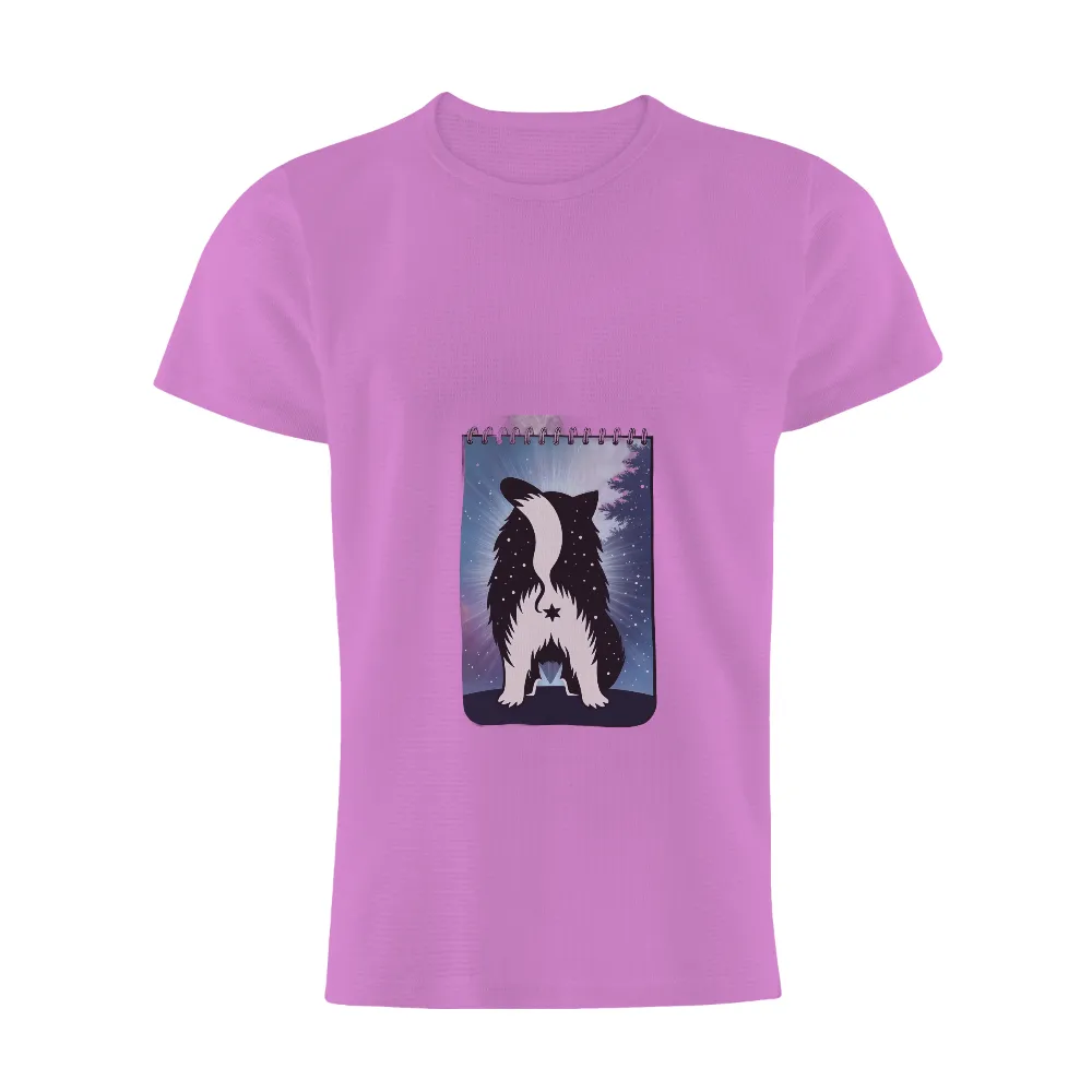 T-Shirts Custom: Papillon Dog Under the Stars - Artistic Design|diamondbacks star wars shirt