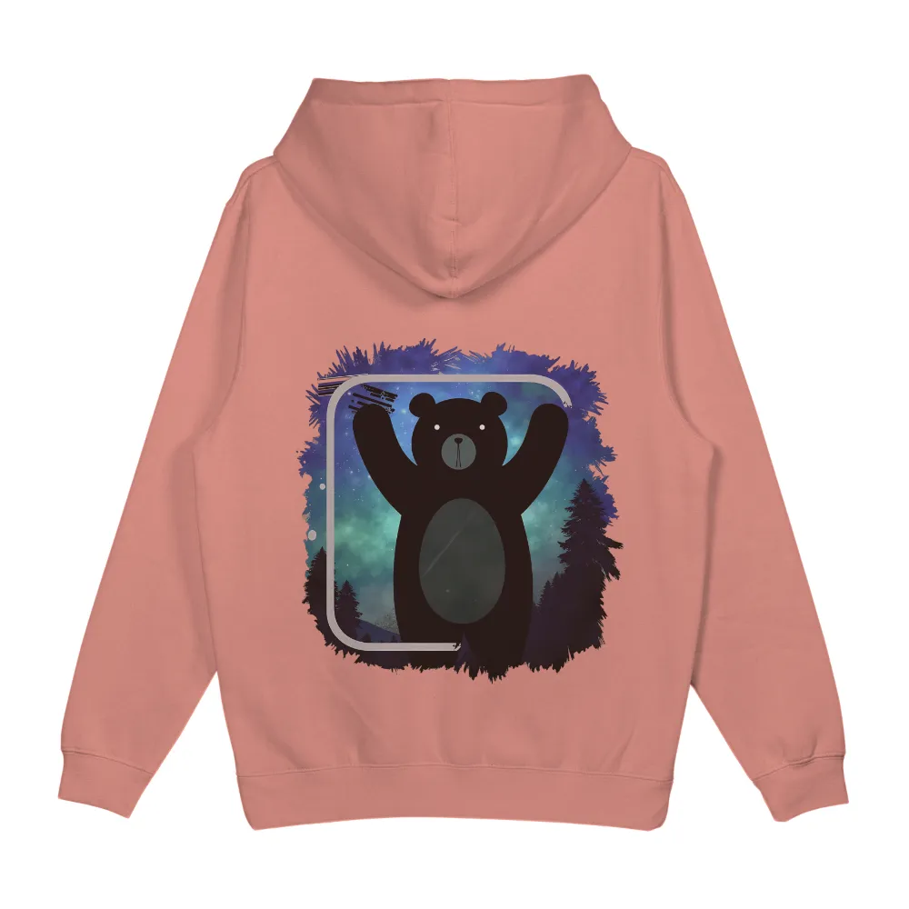 T-Shirts Design: Embrace Nature with the Starry Night Bear|adventure time star wars shirt