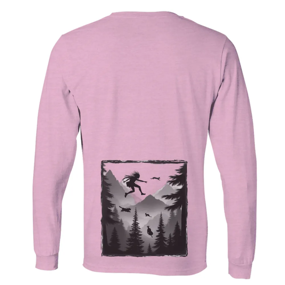 Shirts Graphic Tees | Adventure and Freedom in Nature| towering trees