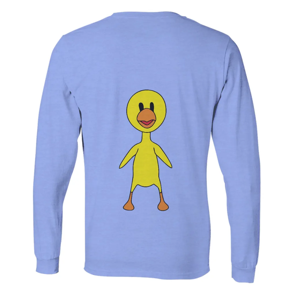 Cheerful Yellow Duck T-Shirt Printing - Childhood Innocence|black t shirt with cap