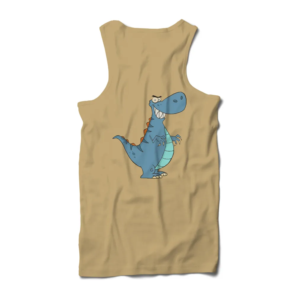 Shirts Graphic Tees: Quirky Blue Dinosaur Rex - Funny & Whimsical|rothco navy blue short sleeve security uniform shirt