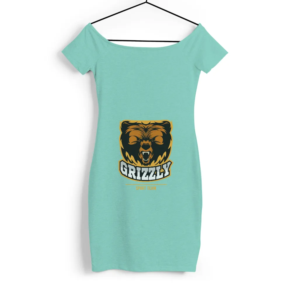 TShirt Design: Grizzly Sport Team - Bold and Fearless|men's big & tall mlb team logo tee by mlb