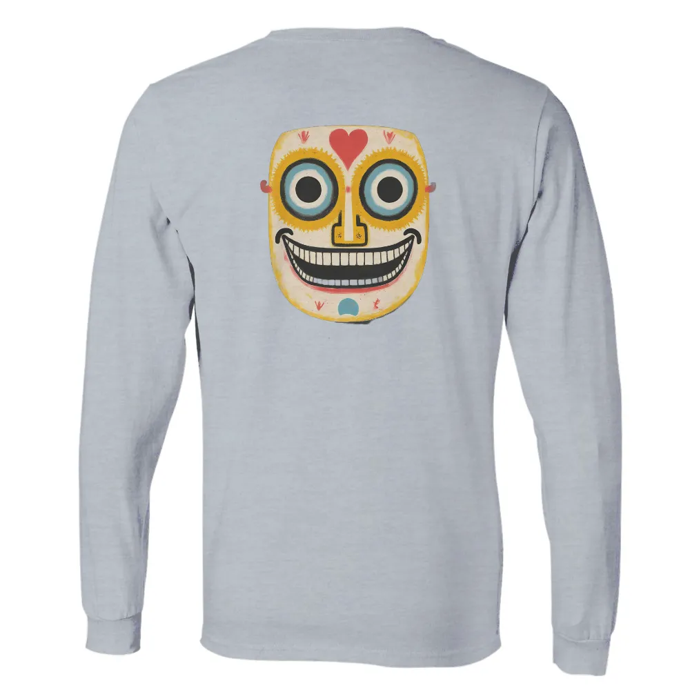 T-Shirts Design: Cheerful Mask - Joy and Positivity|danny duncan i love hot moms t shirts