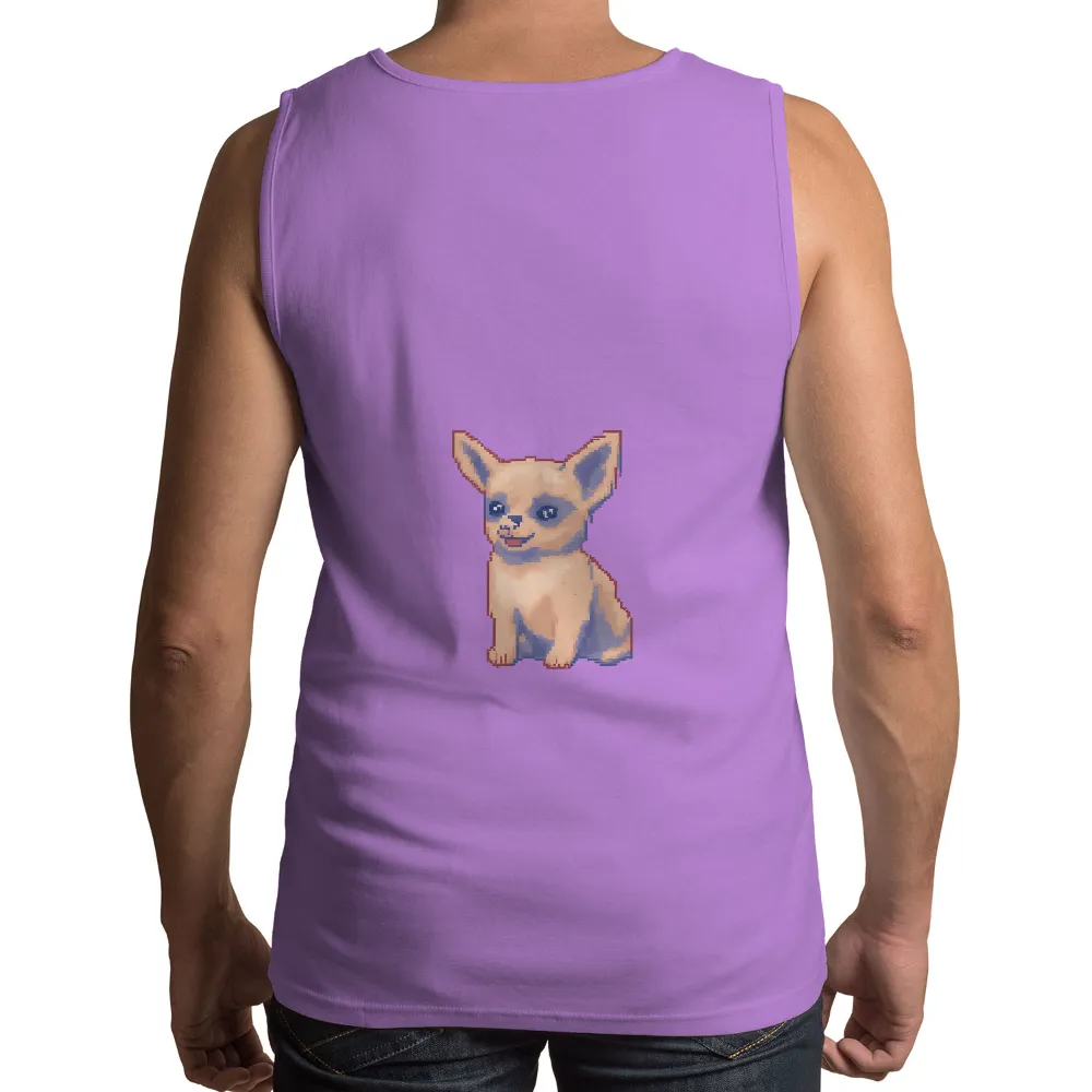 TShirt Printing: Pixel Art Puppy - Joy and Innocence|cyanide and happiness shirt