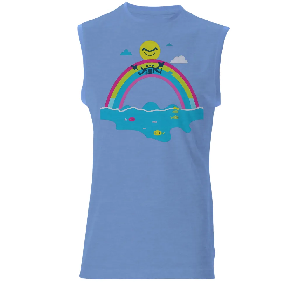 Zephyr's Rainbow Adventure: T-Shirt Printing with Magic Moments|daddy jersey rainbow