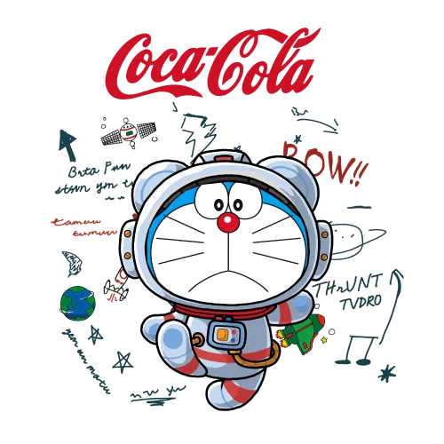 Doraemon Astronaut T-Shirts Design: A Cosmic Adventure