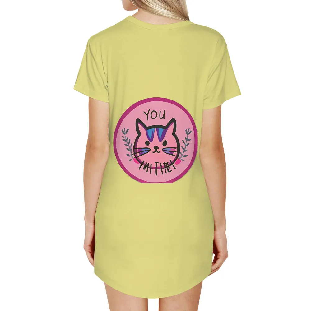 T-Shirts Custom: You Matter - Whiskers' Magical Design|hot pink moschino shirt