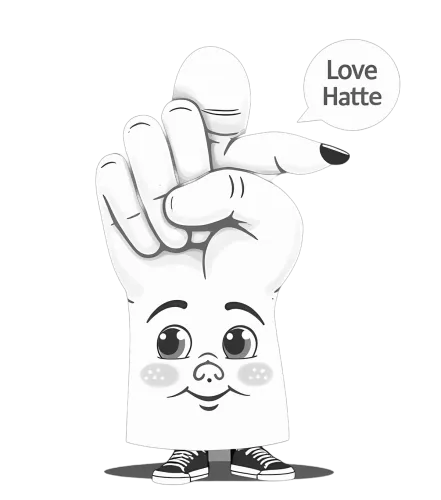 T-Shirt Printing: Spread Love with Hatte's Sign Language Gesture