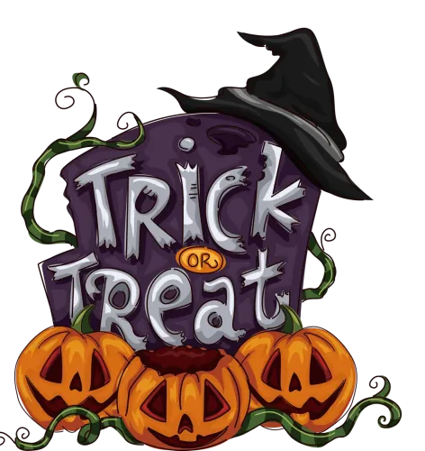 Customized Tee Shirts: Trick or Treat Halloween Design