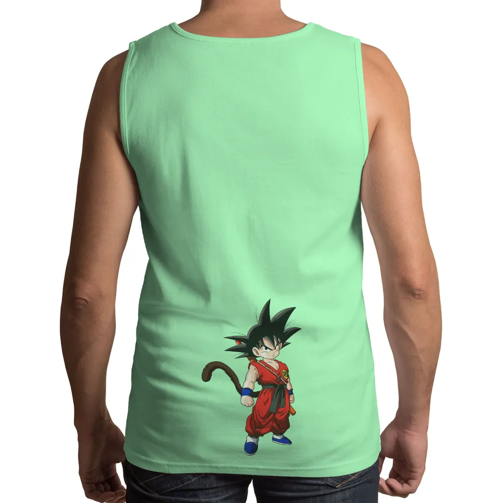 Custom T-Shirt Printing: Son Goku - Anime Warrior|dragon ball father's day shirt