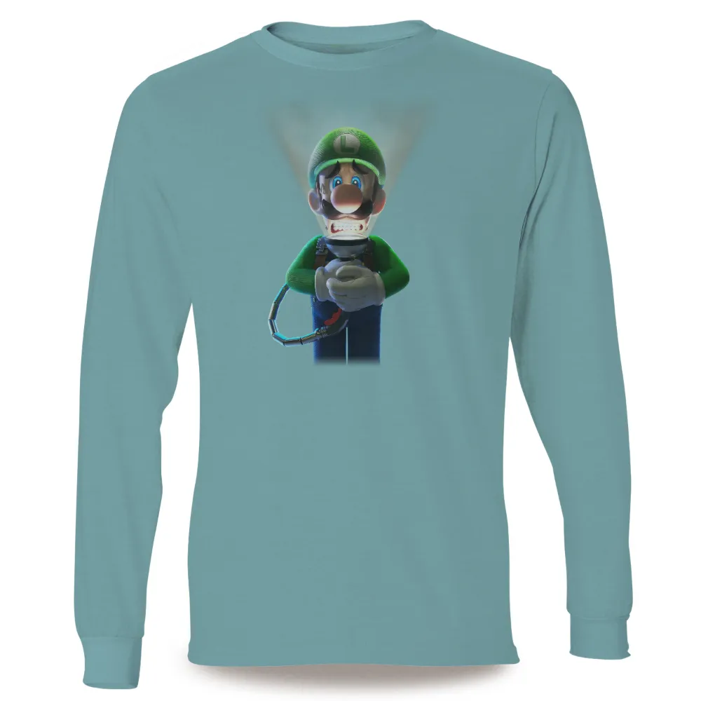 Tee Shirts Printed: Luigi's Haunted Adventure|adventure time star wars shirt